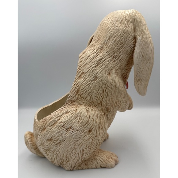 Scioto 1986 Signed Ceramic Lop Ear Bunny Rabbit Planter Spring Country - Vintage - Picture 13 of 16